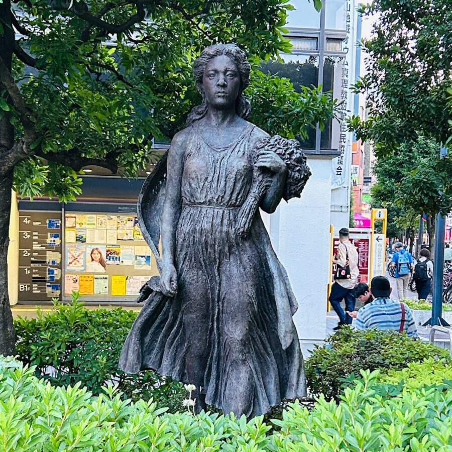『花信風』田畑一作　千歳烏山駅付近