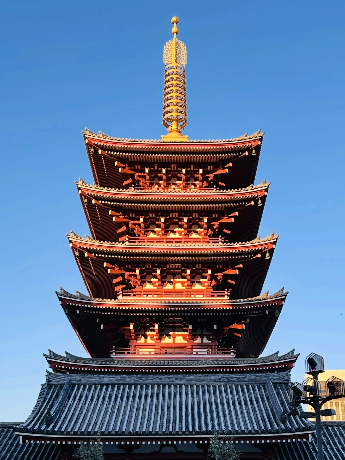 浅草寺　五重塔