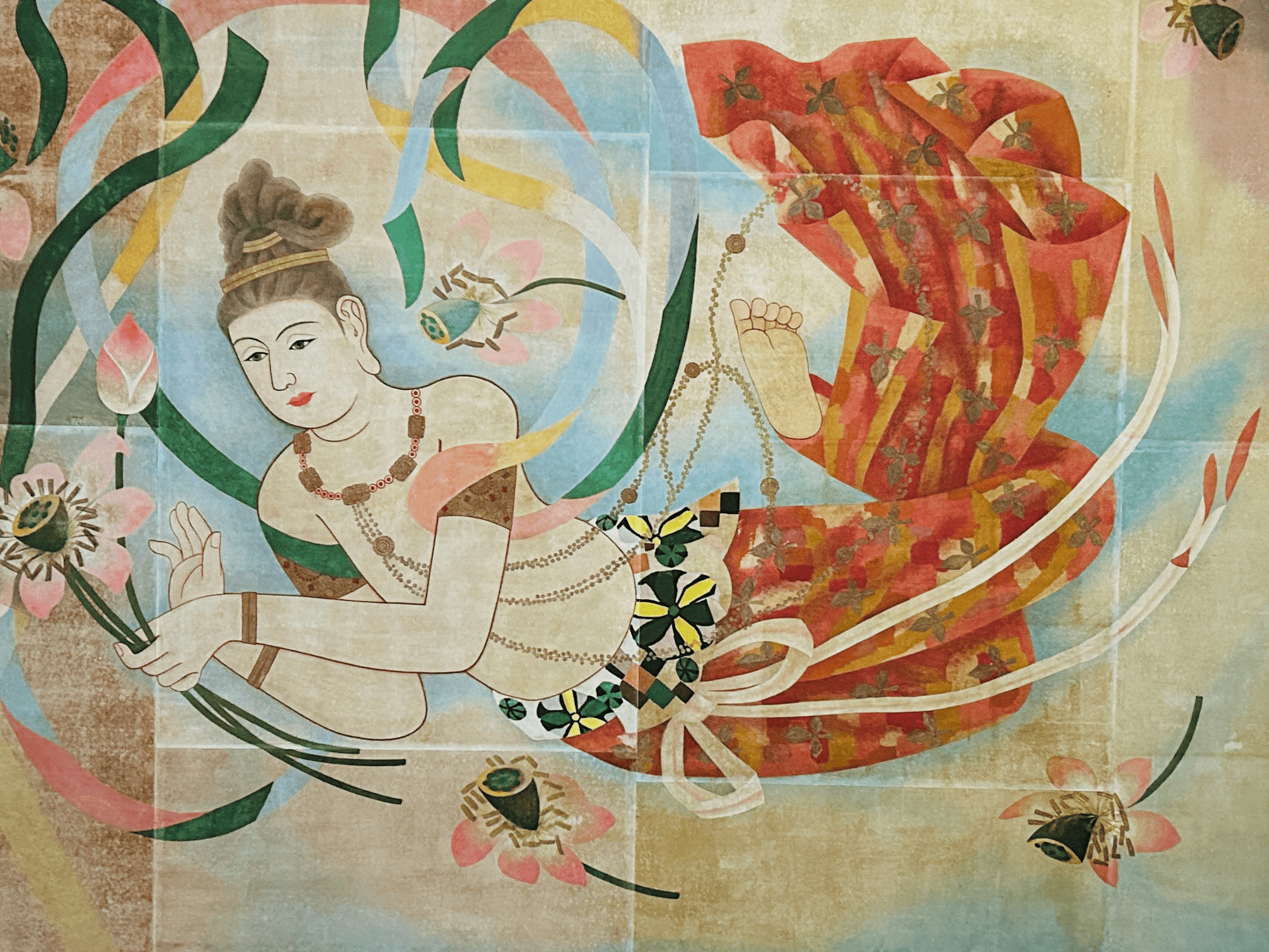 浅草寺本堂　天井絵