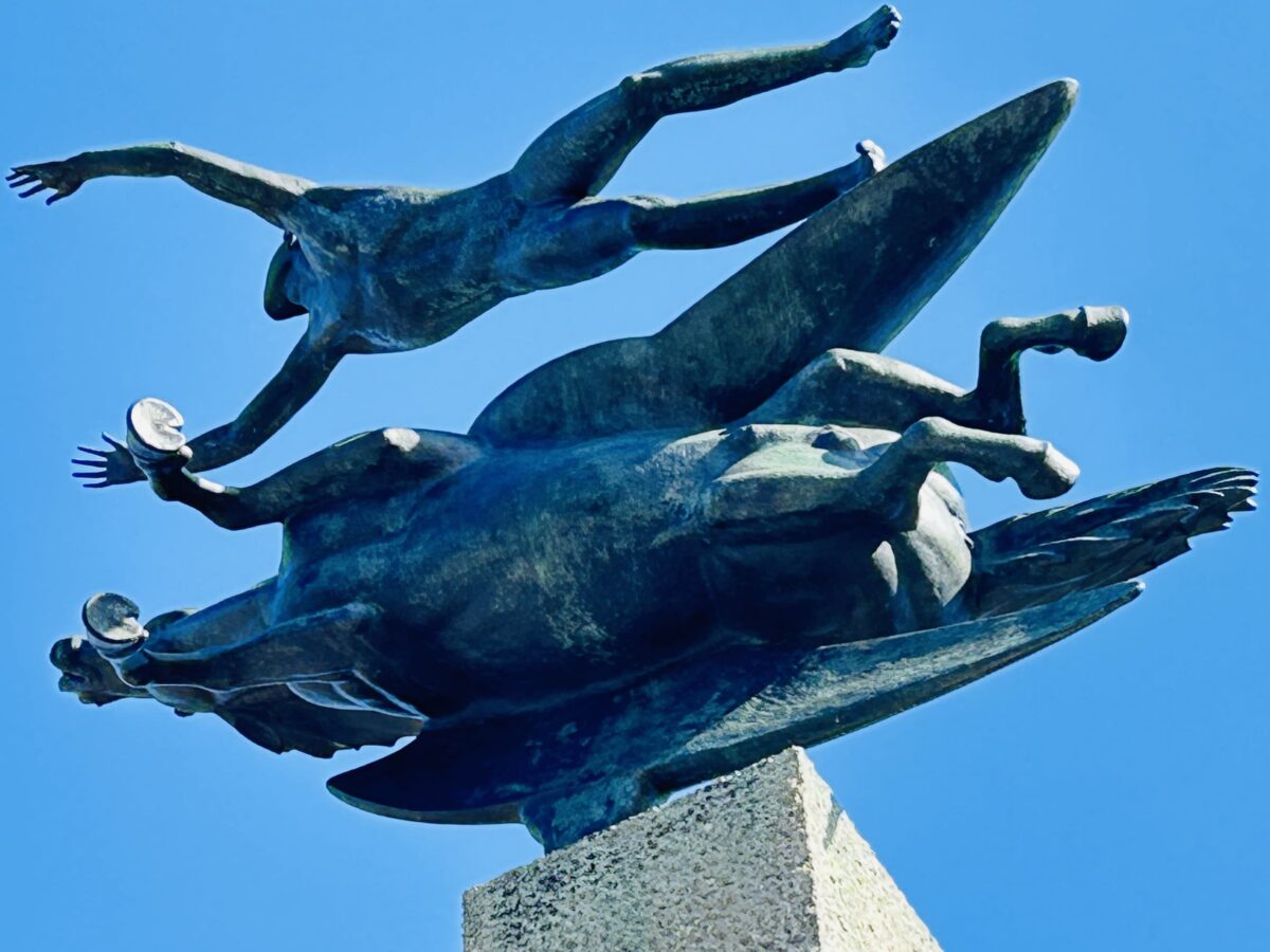 彫刻の森美術館『人とペガサス』カール・ミレス