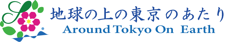 地球の上の東京あたり
